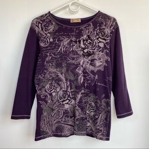 Blue Canyon Purple Top